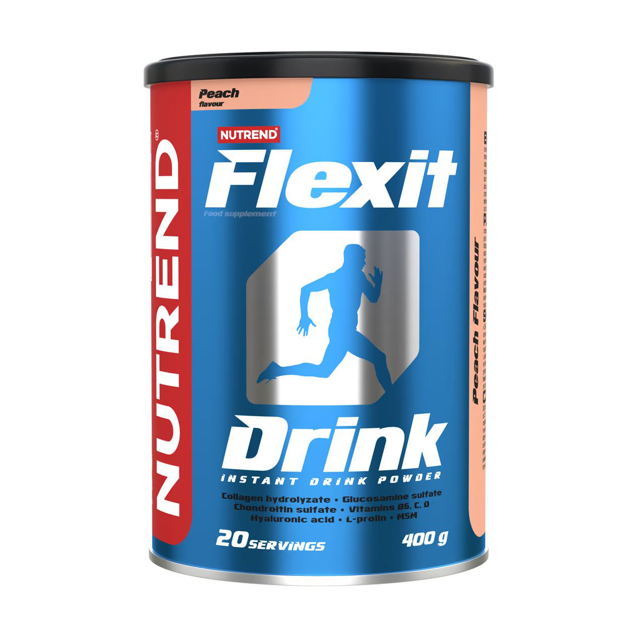 Комплекс для суглобів Nutrend Flexit Drink Peach в порошку, 400 г